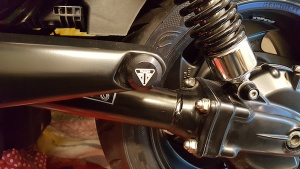 Rocket 3 Footrest Plates from Triumph Custom Parts